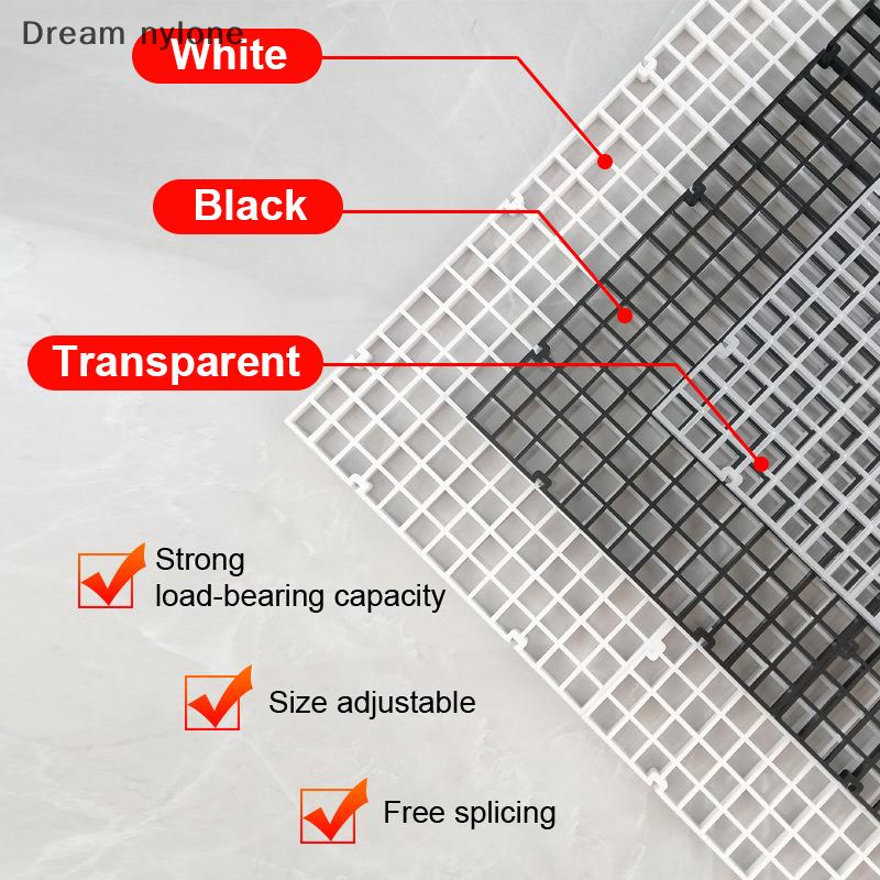 Dream nylone Có thể tháo rời spliceable Fish Tank cô lập tấm trên bìa Net dưới bộ lọc khung lưới dưới tấm lọc chia tấm