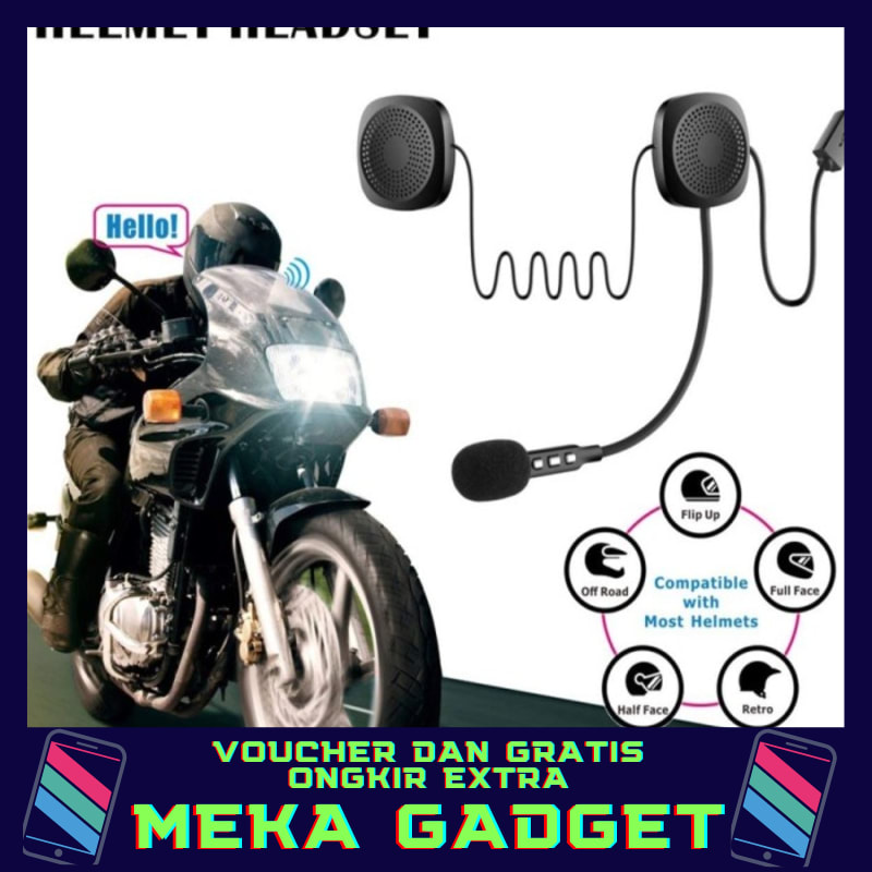 Jual Headset Helm Mh04 Terbaru | Lazada 