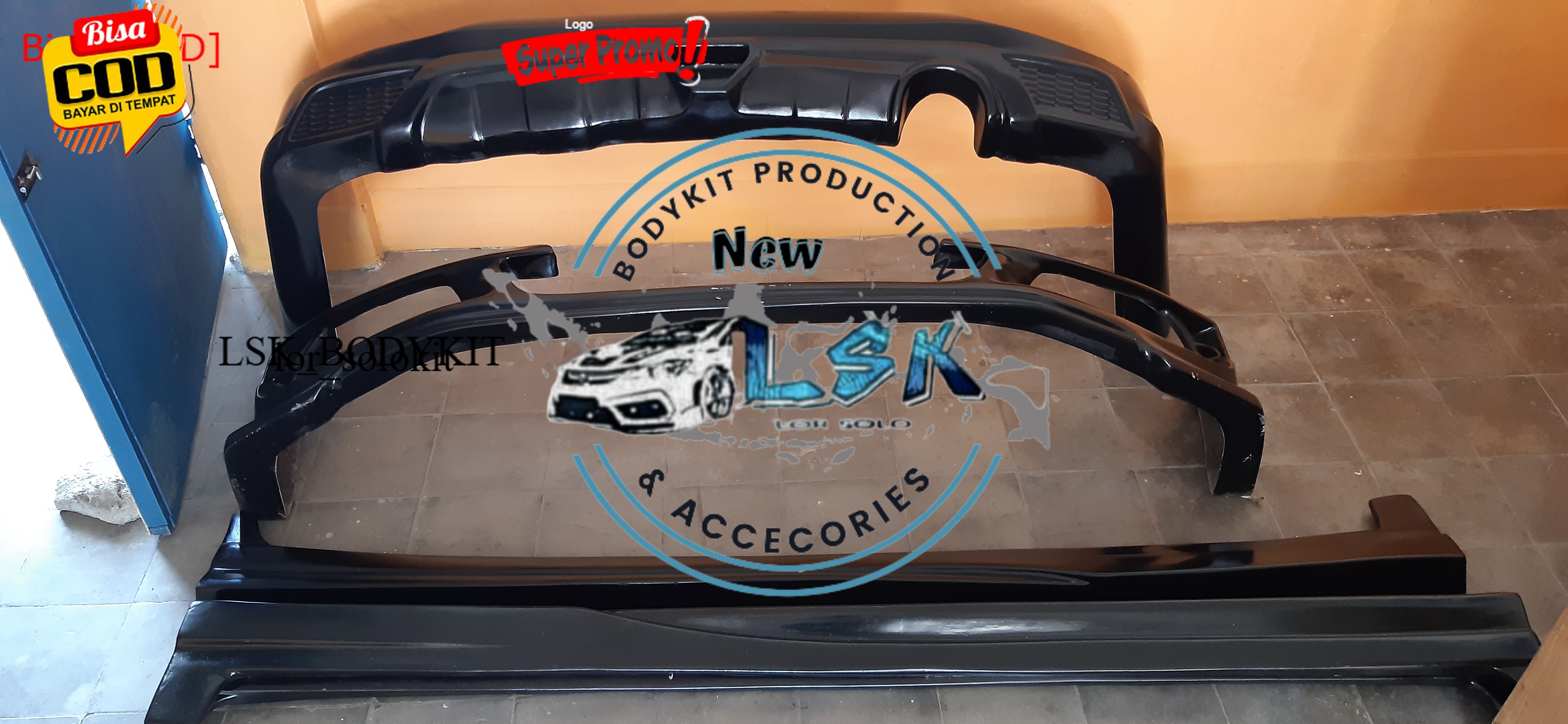 Bodykit Mobilio Versi 2 . Grade-A Lentur-Tebal-Kuat Harga 632,500 rupiah*Gratis Ongkir