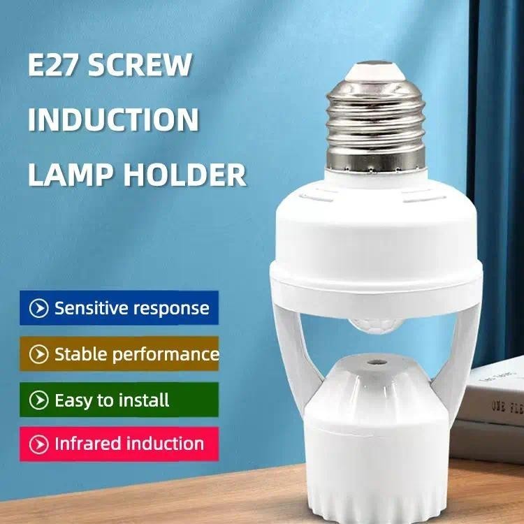 360 Degrees Human Induction Motion Sensor Night Lamp Socket Base E27 Automatic Switch Light Sensor