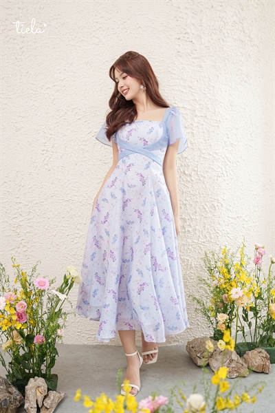 TIELA Đầm váy hoa tay cánh tiên-Meliora Dress