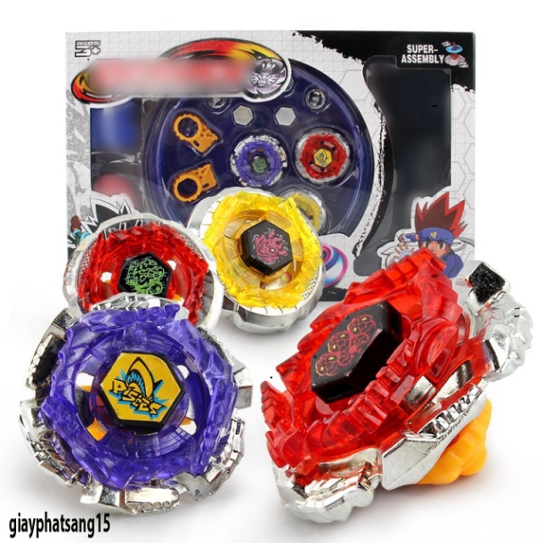 Bộ công cụ giải trí xoay hồi chuyển Beyblade Burst GT B-150 Union Achilles CN XT có dây phóng/thước - MSP743777