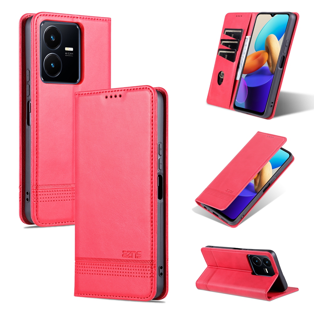 Vỏ điện thoại Ốp Nắp gập Có Khe Cắm Thẻ Ví da từ tính cho Vivo y36 y78 y76 y02 y02a y02s Y16 Y35 Y22 y22s y15a Y01 y33t y21t y21e Y21 y21s y33s
