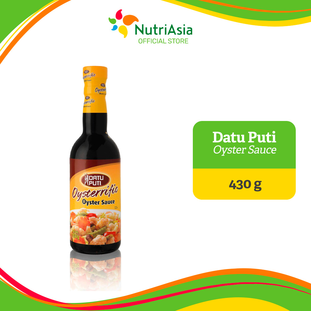 Sốt hào hiệu Datu Puti Oyster sauce pha nước chấm, làm món kho, món xào hương vị thơm ngon - Chai 430g