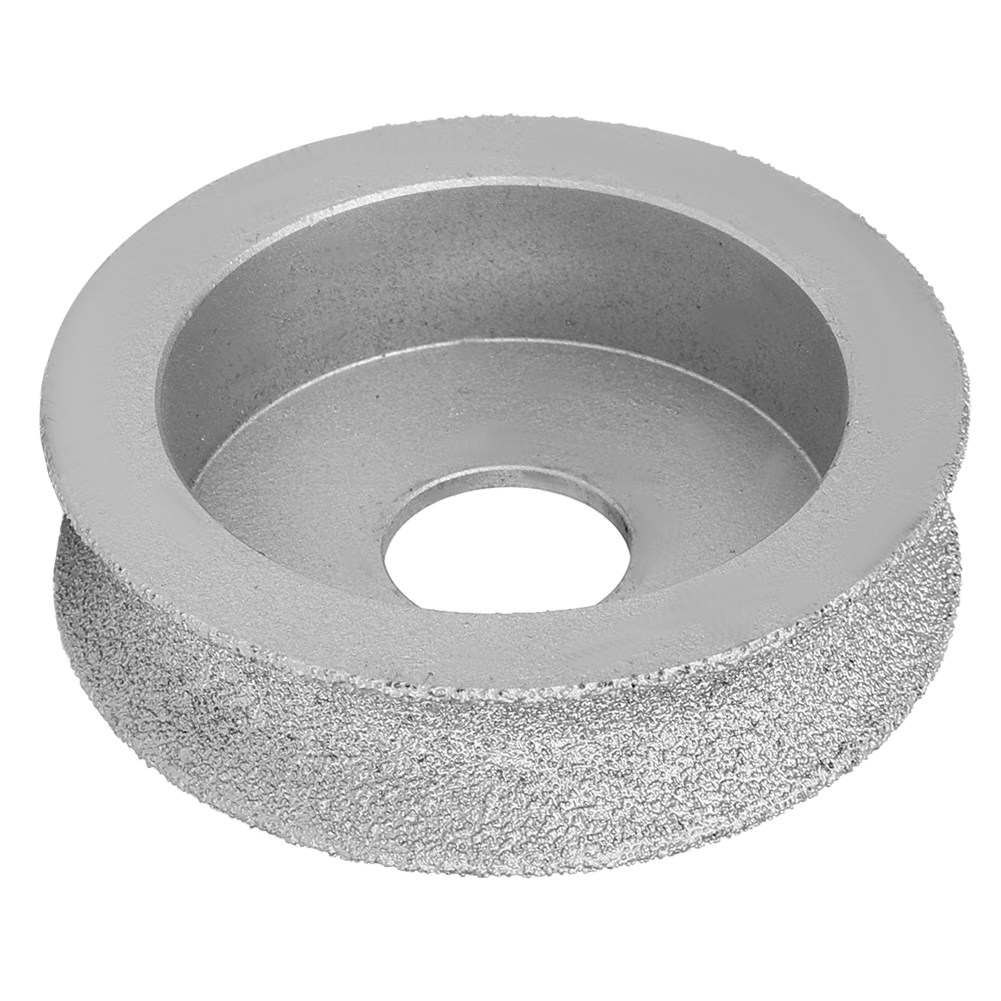 Đá mài kim cương Brazed 7,3cm mài mòn lõm cho đá, gốm, thủy tinh