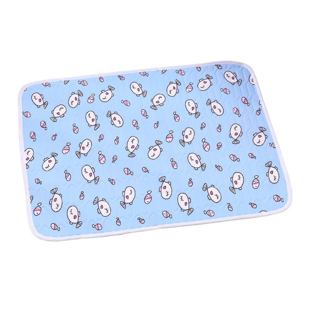TAMARAH Chống trượt Thảm làm mát cho chó Bông cao su Mềm Giường thảm mát mẻ cho thú cưng Nệm Teddy Hoạt hình Đệm đá cho thú cưng Cắm Trại - 2