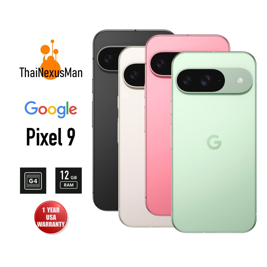 Google Pixel 9 Smartphone ราคา 32,190 บาท*ส่งฟรี