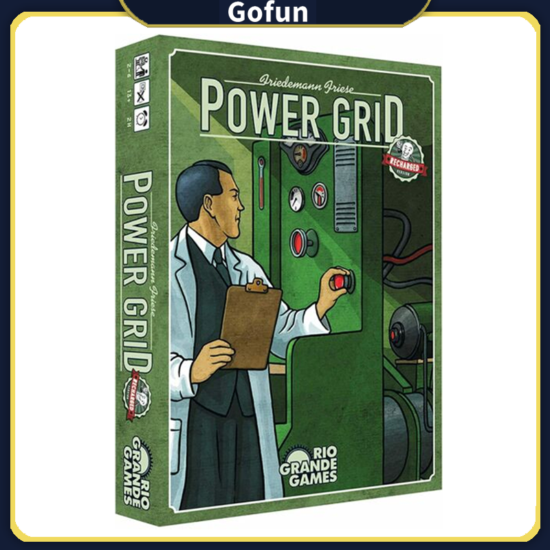 Power Grid, an Electricity Plant Game, Board Game ราคา 862 บาท*ส่งฟรี
