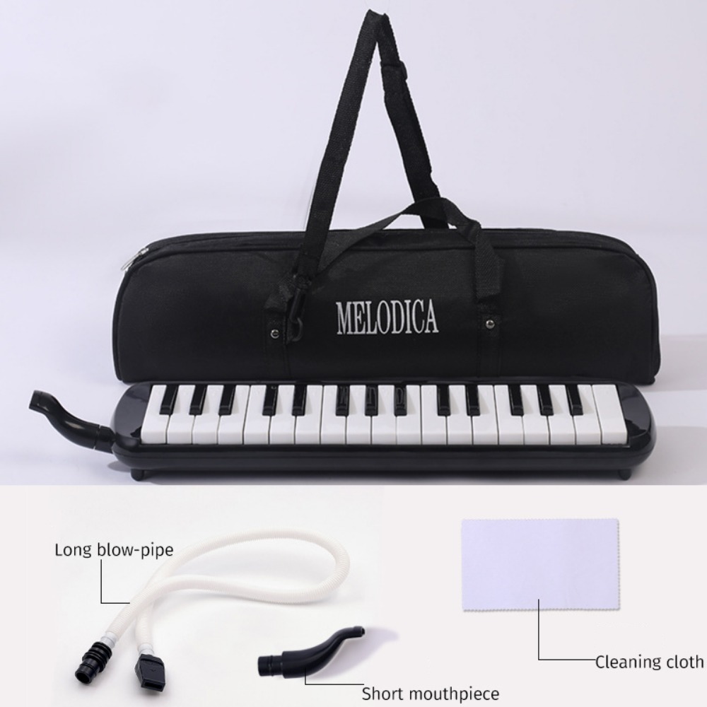 SQUAD 32 phím Pianica Ống ngậm Giáo dục Đàn miệng Hiệu suất Kiểu bàn phím Sáo harmonica Quà tặng - 3