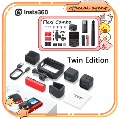 Insta360 ONE R Leica 5.3K 360 5.7K 4K Multi-Module Camera Twin Edition 360 Edition Insta 360 ONE R Battery Modular Action Camera