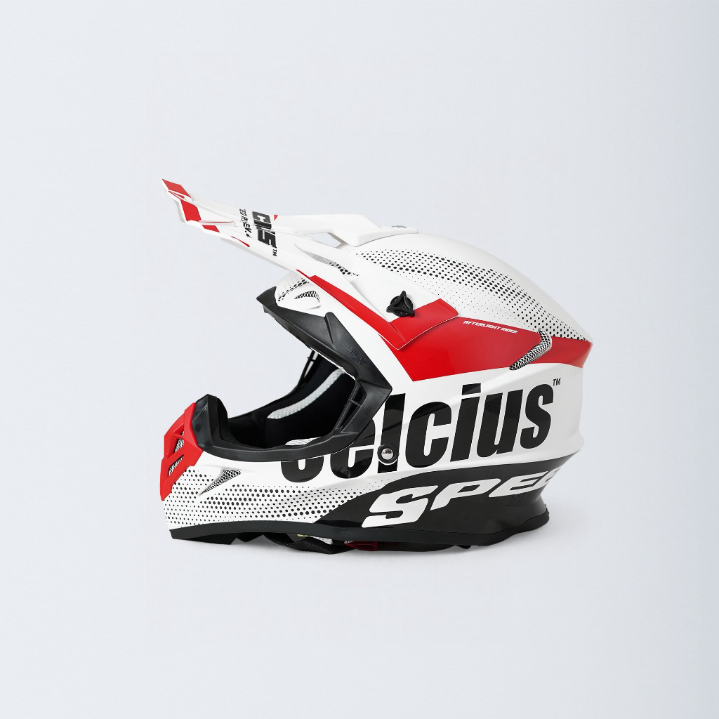 CELCIUS Speed Rebel Full Face Helmet L03000689C Putih Harga 995,000 rupiah*Gratis Ongkir