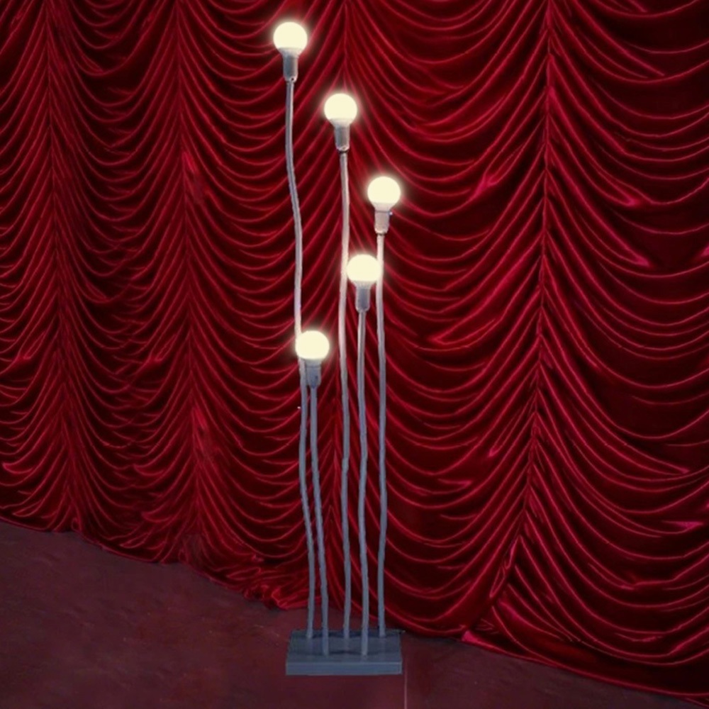 Fairy Lights Road Lead Props 5-Heads LED Romantic Bendable Lights for Christmas Wedding Background