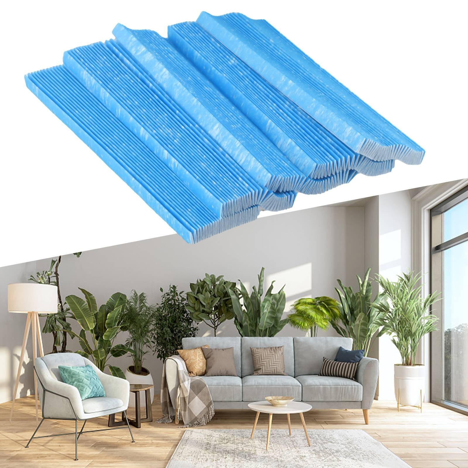 Hozzby 5 Bộ lọc máy lọc không khí bộ cho Daikin mc70kmv2 Series mck57lmv2 mc709mv2 UK 【hàng có sẵn】