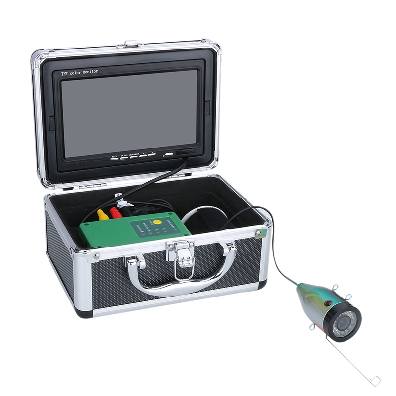 HD 1280x720 Screen Double Lamp 1080P 15M Camera DVR Fish Finder Underwater Fishing Camera for Fishing 16GB Recording ราคา  4,314 บาท*ส่งฟรี