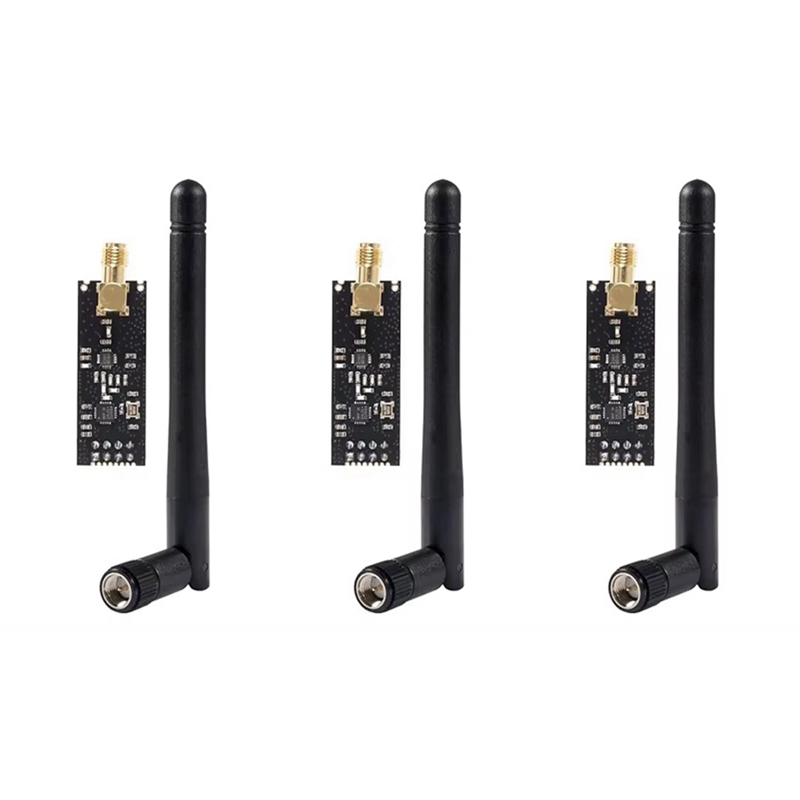 thumbnail image 2 of 2pcs NRF24L01 2.4GHz Wireless RF Transceiver Module – For Arduino, MCU, DIY Projects 2 of 5