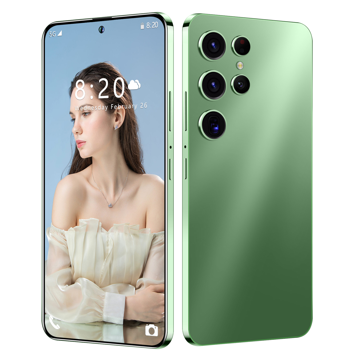 Cellphones Large Screen Phone with Powerful Configuration 16Gb Ram+1Tb Storage Dual Camera 108Mp - Genuine New Arrival - 5