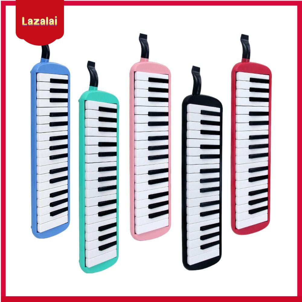 LAZALAI Kiểu bàn phím Piano Melodica Ống ngậm 32 Phím Nội tạng Miệng Có túi đựng Nhạc cụ Kèn harmonica