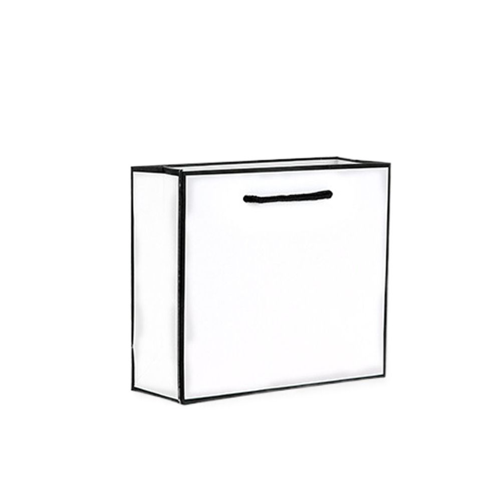 MIRELAE WhiteBlack Gift Bag Multi-size Large Capacity Paper Bag Creative Thicken Handhold Shopping Bag Shopping