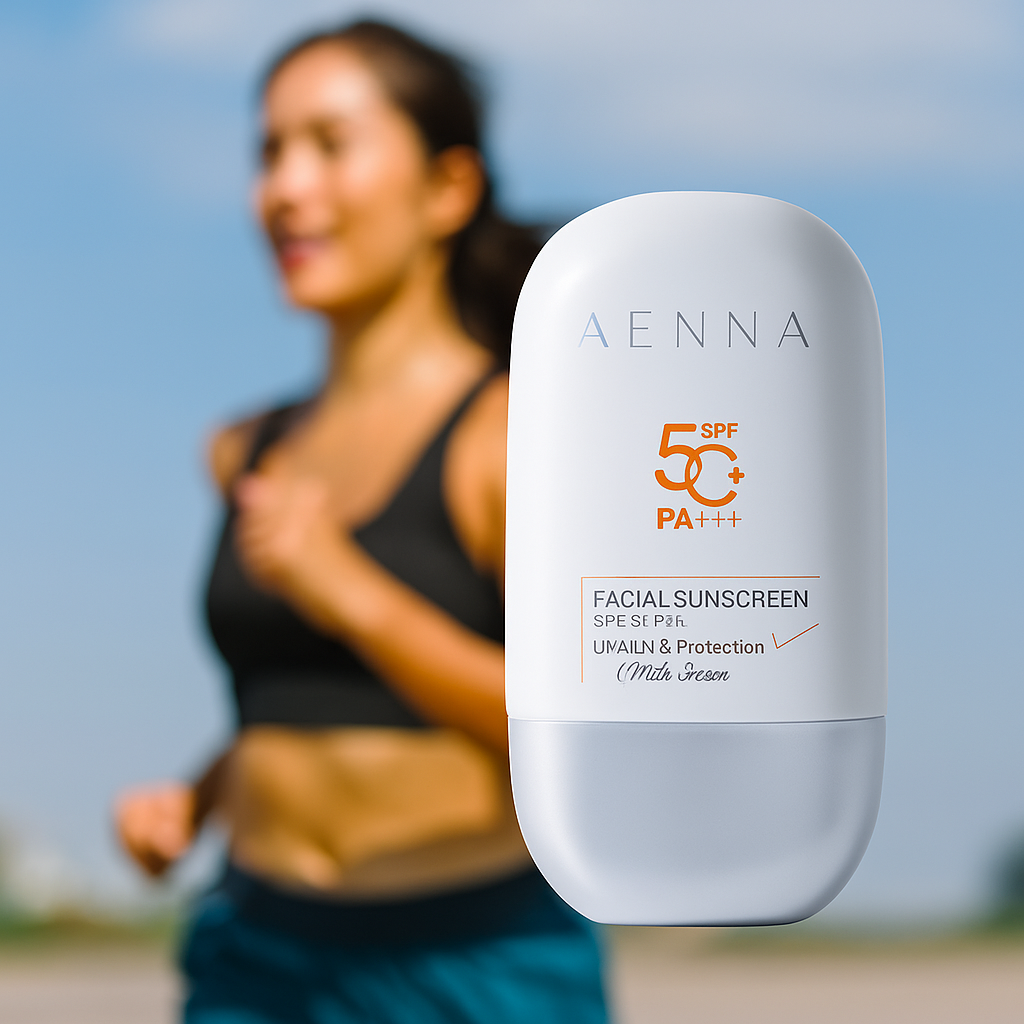 AENNA 3in1 FACIAL SUNSCREEN SPF50+ PA+++  Whitening sunscreen