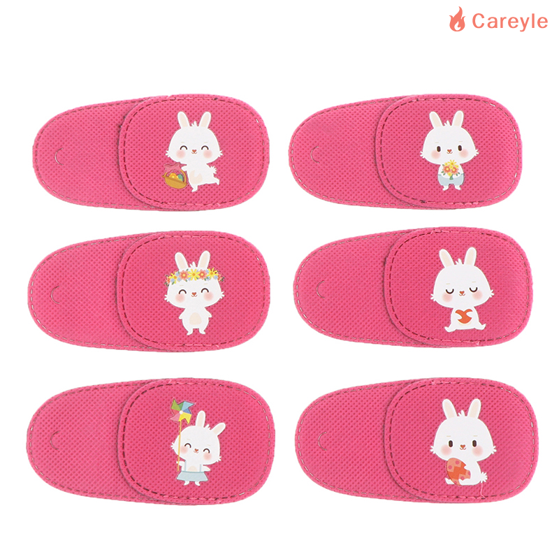 🔥Careyle 6 miếng dán mắt nhược thị cho kính miếng dán mắt lười y tế cho trẻ em người lớn