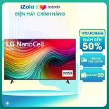 [GIAO TẠI HCM] Smart Tivi NanoCell LG 4K 50 inch 50NANO81TSA - Kho ứng dụng đa dạng, hệ điều hành hiện đại webOS 24 - [NGOÀI HCM TÍNH PHÍ]