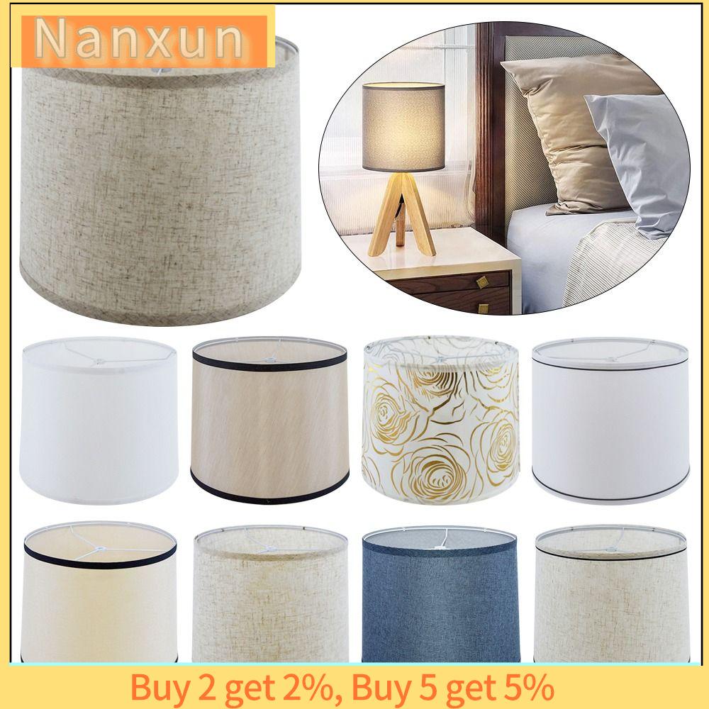 NWSJ 9 màu Bọc Đèn Vải Phong cách Bắc Âu Thiết bị chiếu sáng  đèn  loại  đèn vải Trang trí nhà cửa