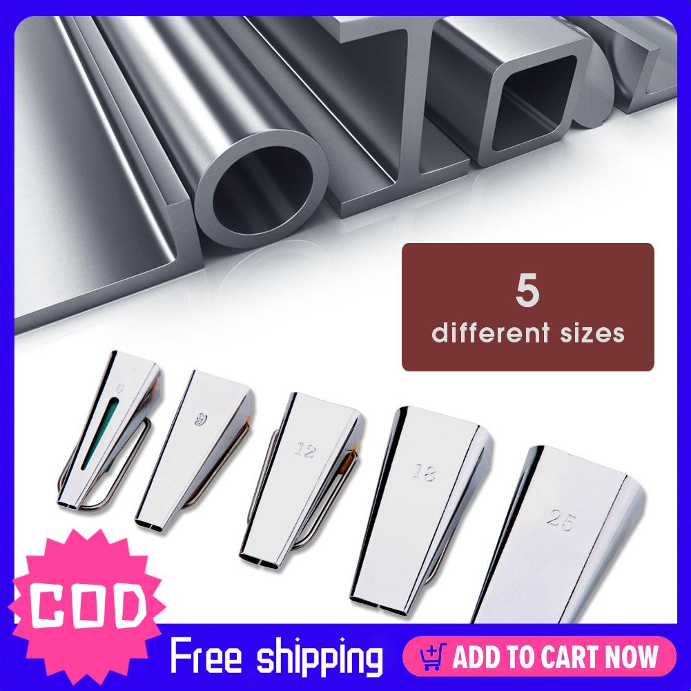 Bias Tape Maker Sewing Accessories with 5 Different Size Fabric Tape Maker Tool Set Sewing Quilting Bias Binding Maker Set for Fabric Sewing and Quilting