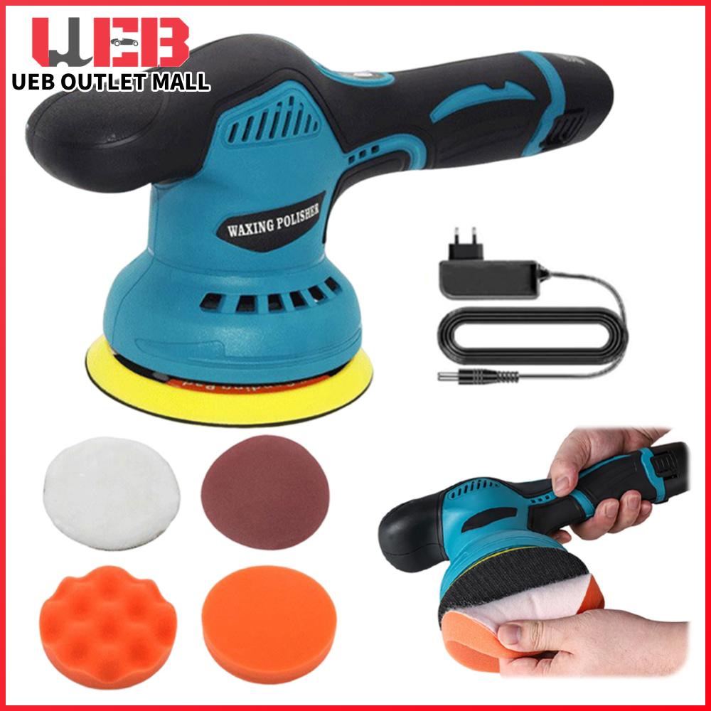 UEB เครื่องขัดรถที่มี 8 ตัวแปรความเร็วรถเครื่องขัดเงาเครื่องขัดแว็กซ์สำหรับรถยนต์รายละเอียดแว็กซ์ขัดเงา ราคา 639 บาท*ส่งฟรี