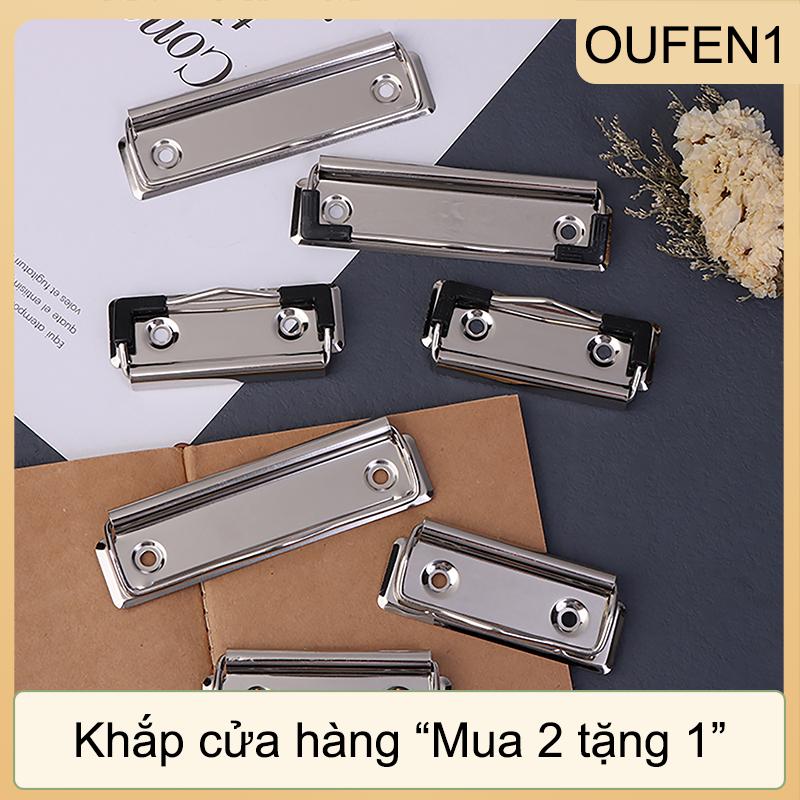[COD] OUFEN1 10pcs clipboard Clips mountable kim loại Clip mùa xuân-nạp tập tin thư mục kẹp văn phòng hardboard Clips văn phòng phẩm cho các trường học