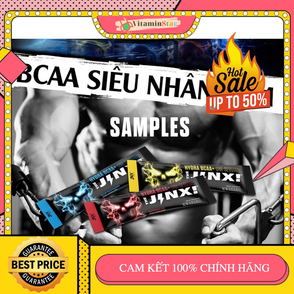 Sample jinx hydra bcaa phục hồi phát triển cơ bắp, bổ sung điện giải