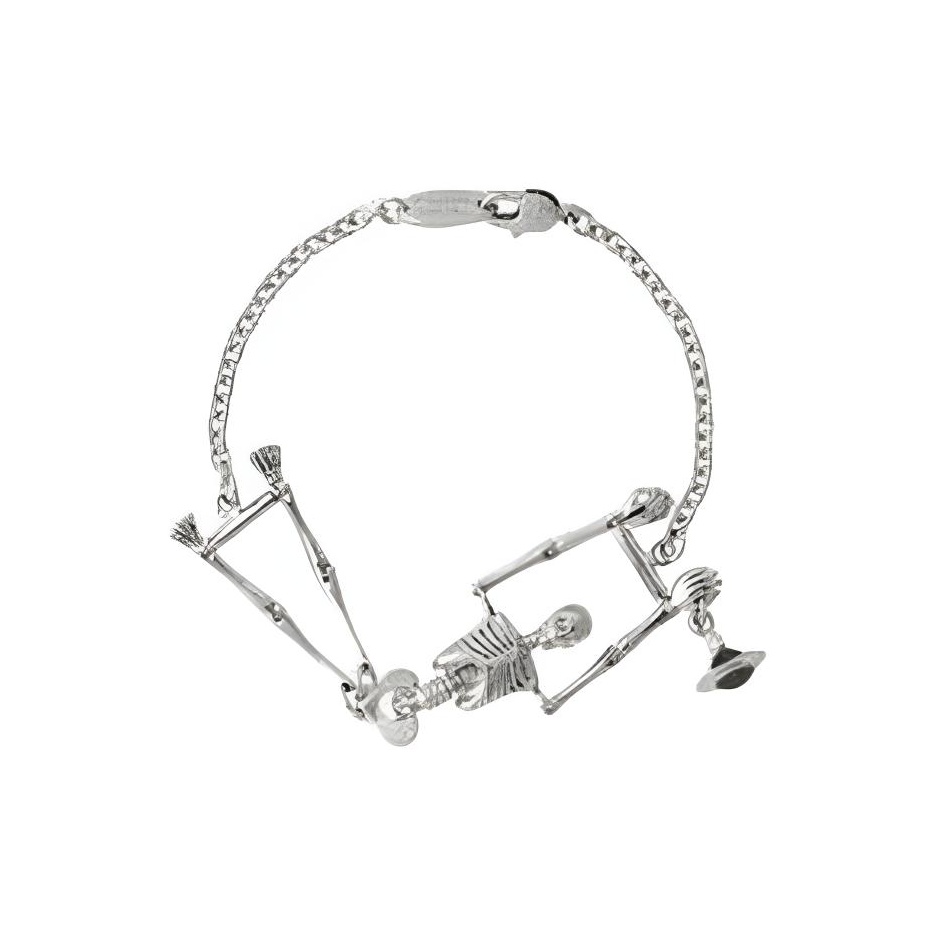 Vivienne Westwood Brass Bracelets Unisex Silver