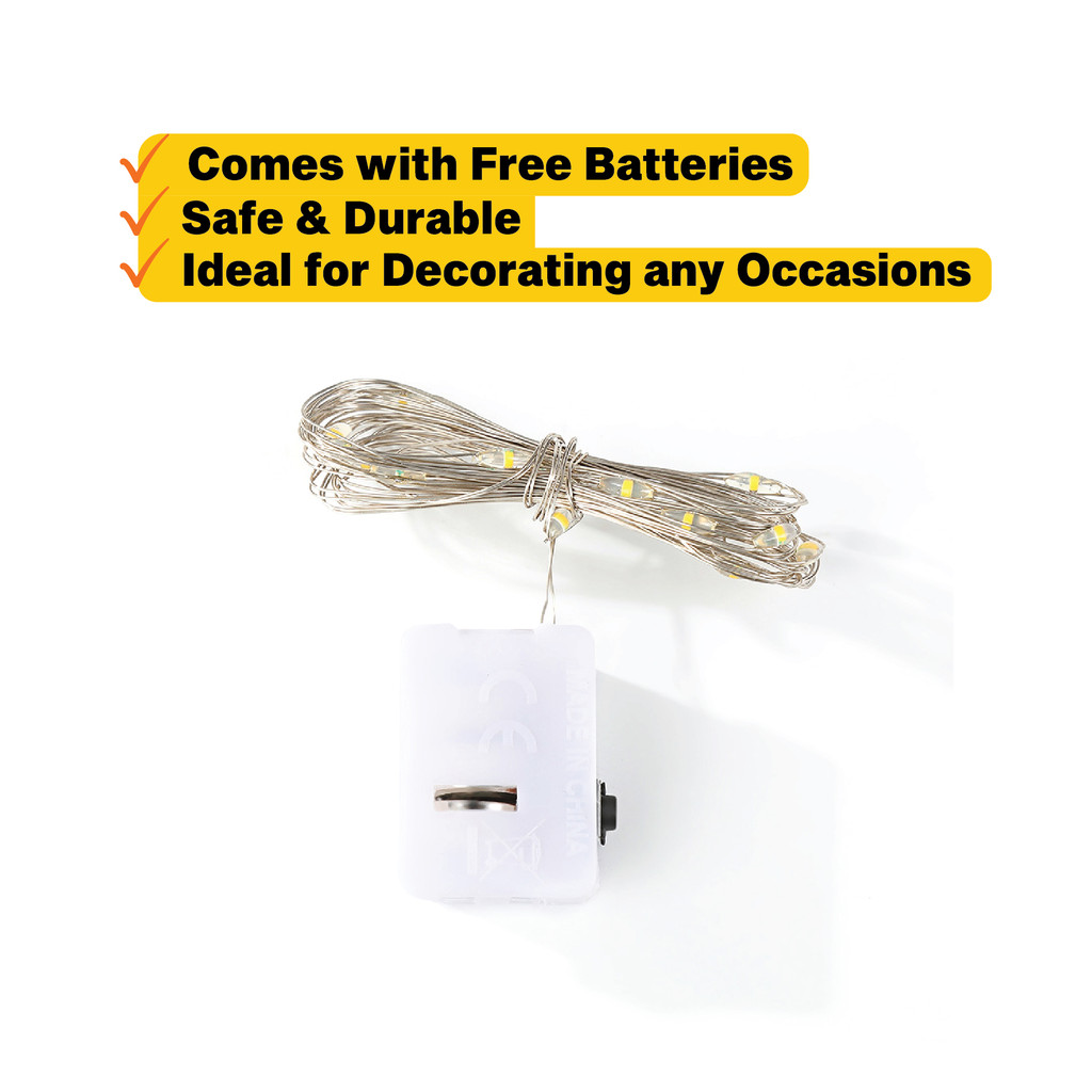 String LED Light Strip Lampu Hiasan LED Gift Box Decoration Item LED String Fairy Light Lampu Hiasan LED Kotak Hadiah