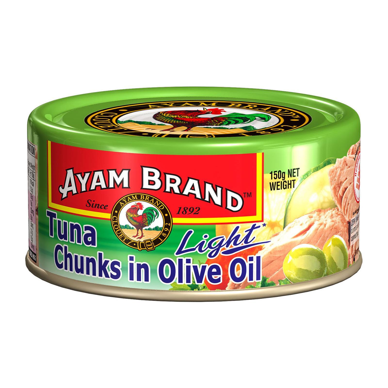 AYAM BRAND Tuna Chunks In Sunflower Oil 150g - diffmarts Singapore