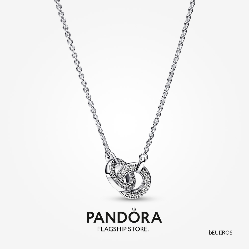 Gold Plated 925 Sterling Silver Sparkling Hearts Charm Bead Fit Original  Pandora Bracelet Necklace Jewelry Gift For Women