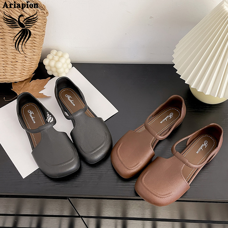 Retro Leisure Pump Sandals Women's British Style Fashion Roman Shoes