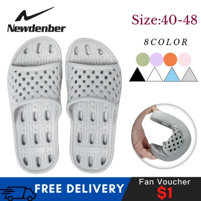 Newdenber Bedroom Slippers Home Slippers Non Slip Bathroom Slippers Japanese Style Indoor Shower Sandals Men Slippers