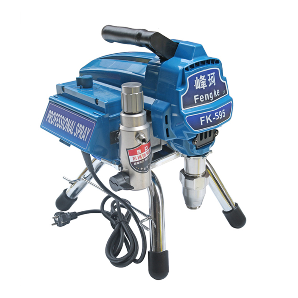 Professional Airless Spray Machine Piston Pump Spray Gun 2600W 2.6L Airless Paint Sprayer 110V-220V 595 Painting Machine Tool ราคา 28,781 บาท*ส่งฟรี