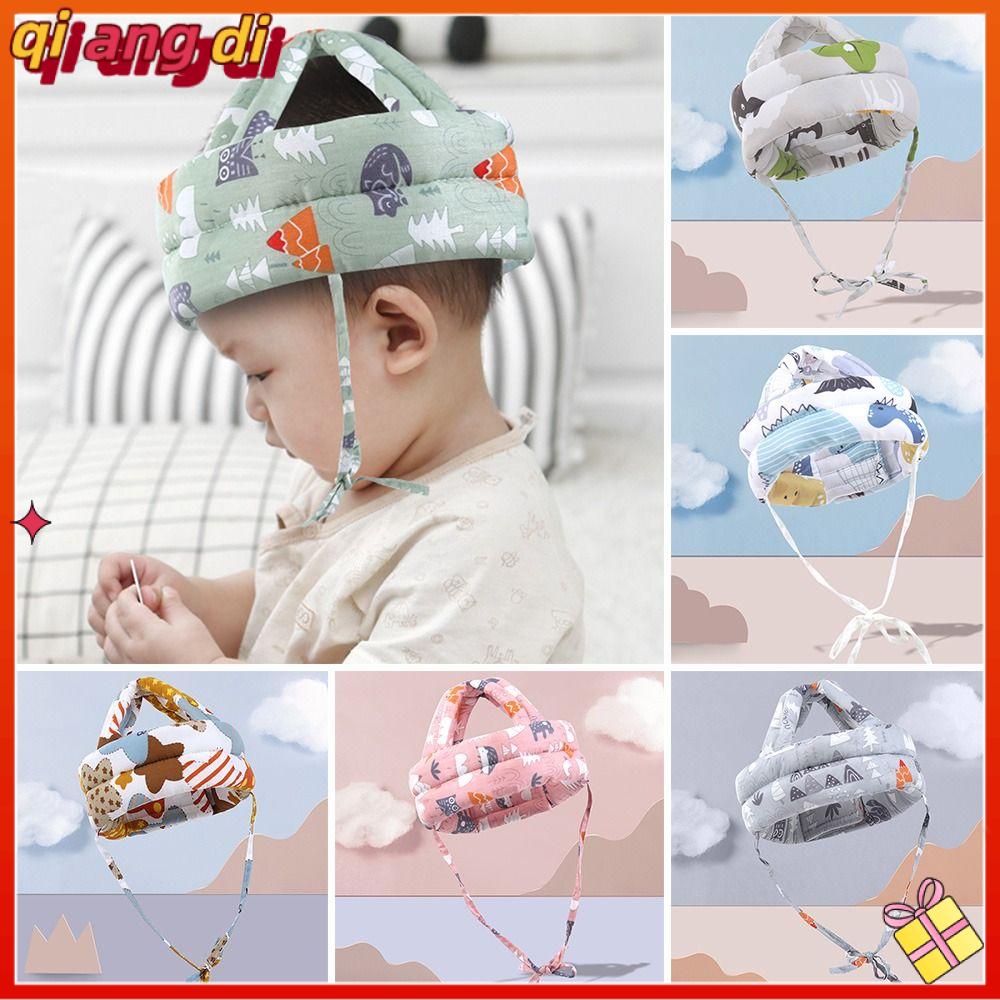 QIANGDI Có thể điều chỉnh Mũ bảo vệ cho bé Thoáng khí Mềm mại Mũ bảo vệ đầu Hữu ích An toàn Đệm chống rơi Trẻ  biết đi