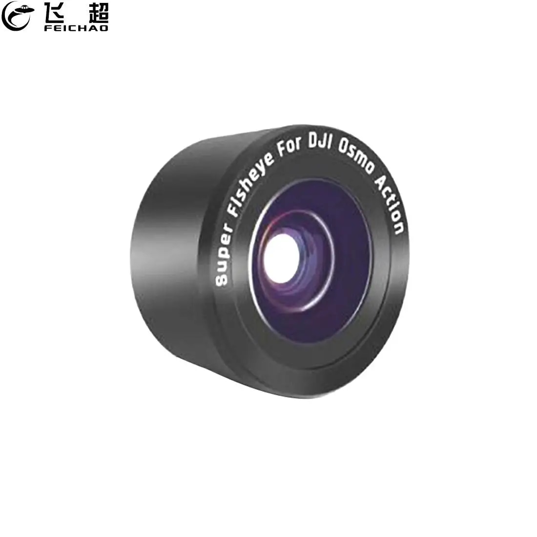 【Worth-Buy】 1pc Feichao 35mm 180 Degree Fisheye/15x Macro Lens Optical Glass Fish Eye Lens For Osmo Action 1 Camera Lens Filter Accessories
