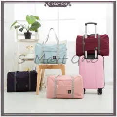 tas travel lipat besar hand carry/Hand Carry Bag Duffel Polos/Portable Travel Bag Anti Air/Tas Travel Lipat Motif Besar Foldable