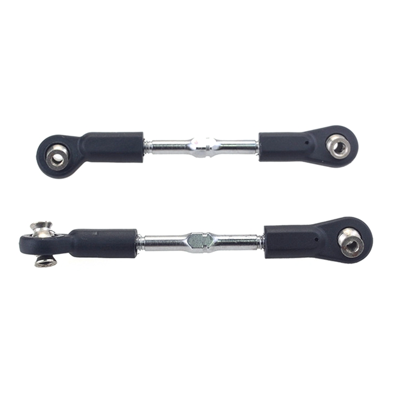 (XURN) 2Pcs Front Steering Rod 8020 for -07 DBX07 EX-07 EX07 1/7 RC Car Upgrade Parts Spare Accessories