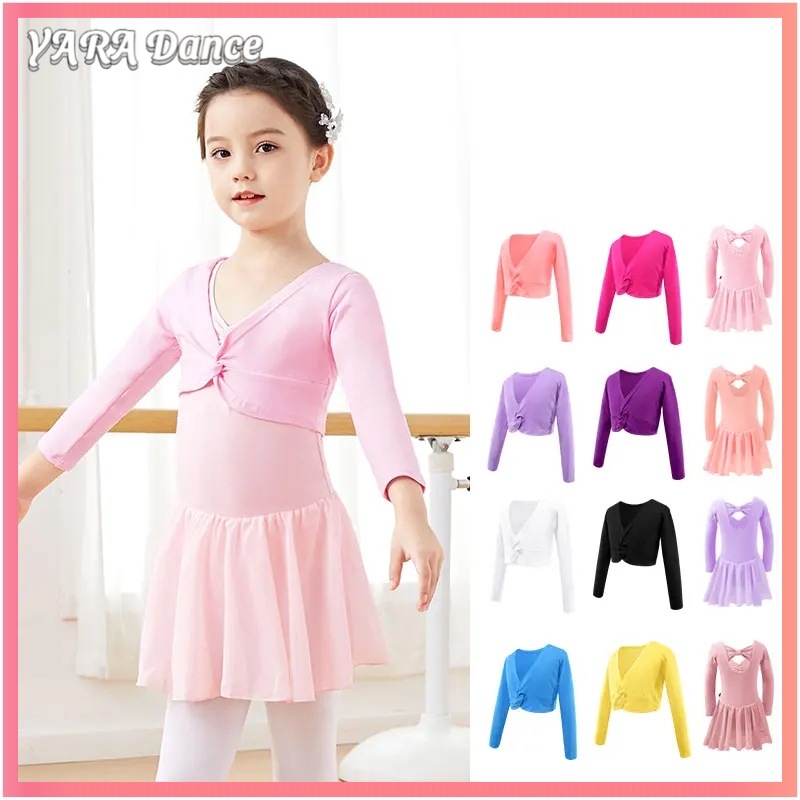 Áo ballet YARA, áo len ballet, áo jersey ballet, áo nhảy cho bé gái, áo len ấm, áo khoác thể dục ballet, áo khoác nhảy cho trẻ em, áo quấn