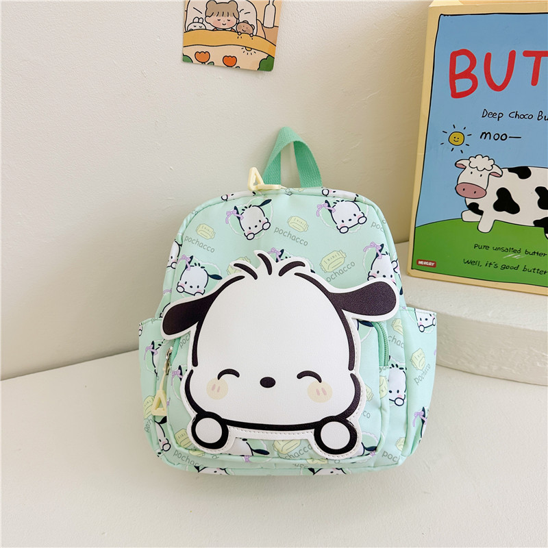 New Sanrios Kawaii Kittys Cinnamoroll Kuromi My Melody Cartoon Cute Childrens Backpack Boy Girls Sch