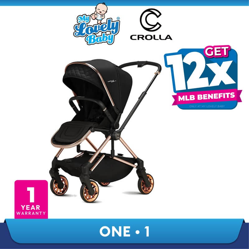 Crolla One•1 Two Ways Facing Stroller (New Born to 22kg) - My Lovely Baby