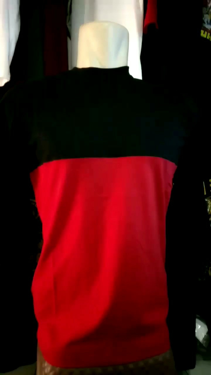 Tshirt kaos Hitam Merah Dewasa dan anak2 uk baca deskripsi