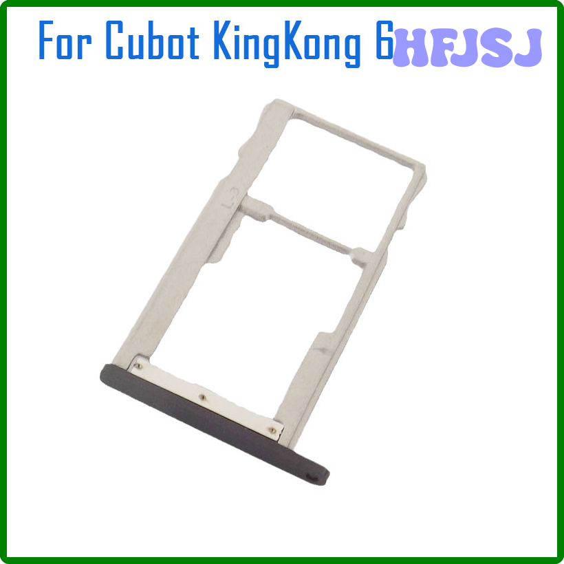 Hfjsj mới ban đầu Cubot Kingkong 6 Sim thẻ điện thoại di động khay thẻ Sim khe giữ Phụ Kiện Bộ chuyể