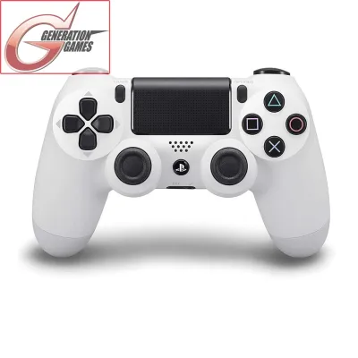 DualShock 4 Wireless Controller for PlayStation 4 (Glacier White) (1 Year Warranty from Sony)