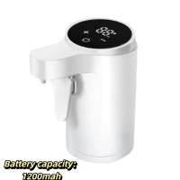 MKEB MALL Cup Sensor Automatic Wine Dispenser Built-in Rechargeable Battery Adjustable Flow Electric Liquor Pump Automatic Liquid Outlet Compact Lightweight Build USB Rechargeable Dispenser Home Bar