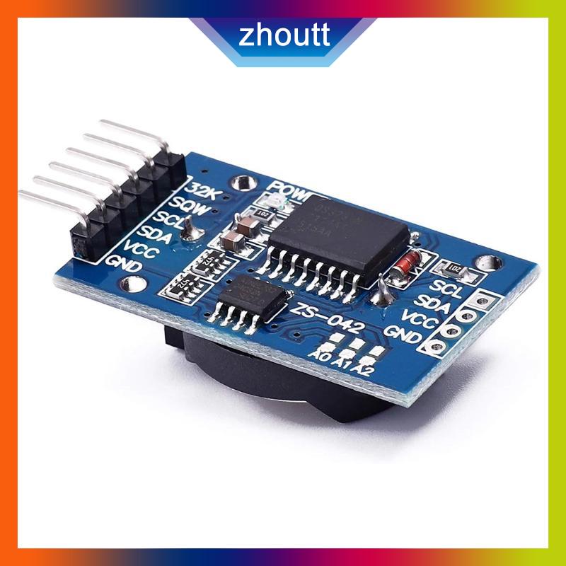 zhoutt DS3231 AT24C32 IIC mô-đun đồng hồ chính xác mô-đun ds3231sn mô-đun bộ nhớ