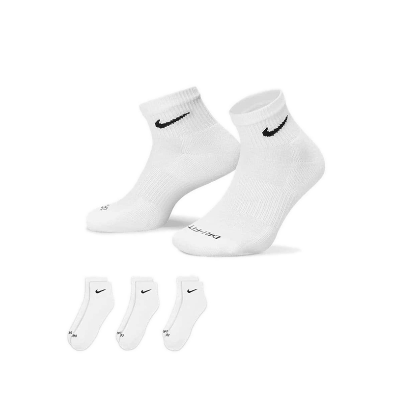 Tất Nike Evry Pls Csh Ank 3Pr 132 Mens - White